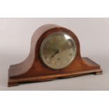 An oak cased Garrard mantel clock. Westminster chiming.