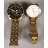 Two gents Sekonda watches. To include a Sekonda 50 Metres 1001 BKT and a Sekonda 1139 AKT. Both with