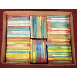 A box of assorted modern and vintage ladybird books. To include the Wife, Husband and Thomas the