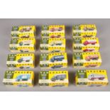 A collection of boxed limited edition Lledo Vanguard die cast vehicles. (12). Leyland comet box van,