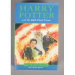 Harry Potter and the Half-Blood Prince, 1st Edition with spelling error on page 99.