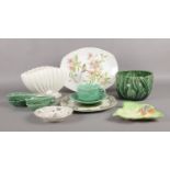 A quantity of miscellaneous. Sylvac, Royal Worcester, Midwinter etc