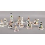 A collection of Zam Piva figurines. (10)