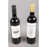 A full and sealed bottle of Rainha Do Mar Castelão wine along with a full and sealed bottle of Don