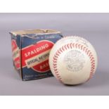 A Spalding Official National League Baseball. Made in Canada. (boxed)