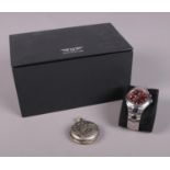 A Gentleman's 'Navigator' Zeon Tech wristwatch, NV0001 with charger (boxed). Along with a Audel