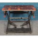 A Black and Decker workmate 2 bench.