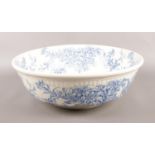 A large ceramic wash bowl. Marked 'K & G Grange'