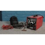 A 'Star Weld 190 amp' Welder with helmet and gloves. Vendor confirms in working order.