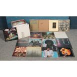 One box of vinyl Rock LP's. Artist to include Pink Floyd The Wall (SHSP 4112), Led Zeppelin In