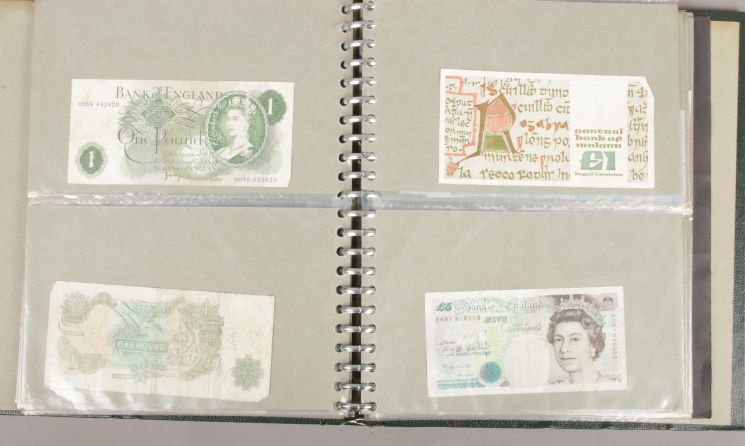 An album of British and world bank notes. Includes Chinese, Portuguese, South African, German etc. - Image 4 of 5