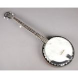 A Barnes & Mullins five string banjo.