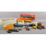 A collection of Railway model vehicles. Tri-ang Railways pair of buffet cars R.384 (boxed) &