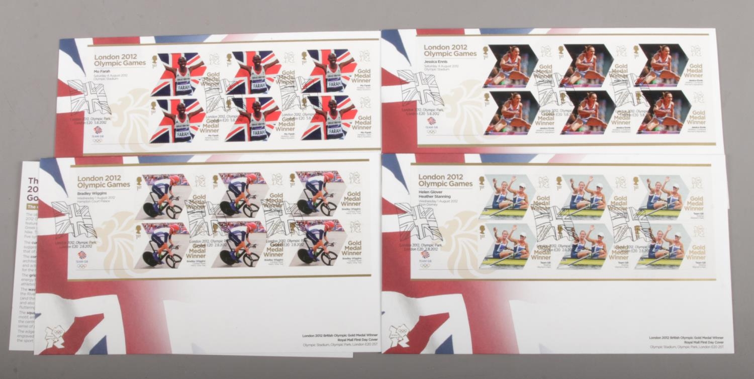 An album of mint stamps and 1st day covers. To include a set of four London 2012 Olympic Games - Image 3 of 6