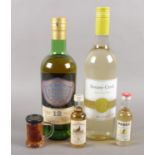 A collection of sealed alcohol. Includes Irish Whiskey, Scotch Whisky, white wine etc.