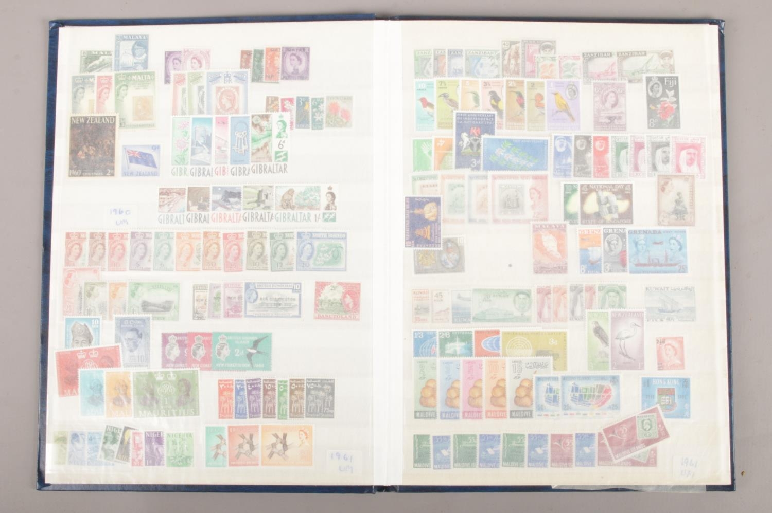 An album and collection of loose world stamps. The loose stamps all having original invoice - Image 2 of 5