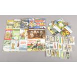 A large collection of Brooke Bond tea cards. To include 12 complete albums; Wildlife in Danger,