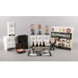 A selection of Guinness collectables. To include six boxed pocket pundits (Jimmy Hill, John Motson &