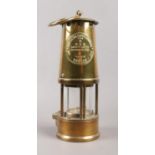 An Eccles Type 6 Miners Protector Safety Lamp