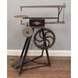 A Hobbies Gem treadle fret saw.