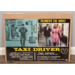 An Original 'Taxi Driver' film poster - Printed in Italy, by Rotolitografica. 66cm x 36cm.