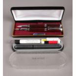 Sheaffer and Iridium Point pens. To include a Iridium point fountain pen and ball point pen set,