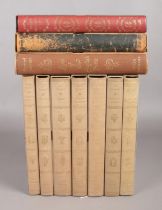 Ten books from the Folio Society, include seven volumes from Jane Austen, along with 'The Pilgrim'