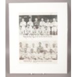 Football autographs. To include a fully signed team photo of Manchester City (1965-1966), eight