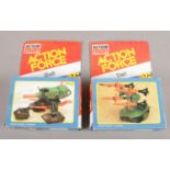 Two vintage Action Man Action Force boxed toys. 'Dart' & 'Shaft' .