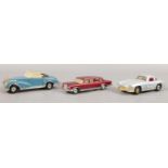 Three vintage Corgi vehicles. Mercedes Benz No. 300 SL, Mercedes Benz No. 600 Pullman, Mercedes Benz