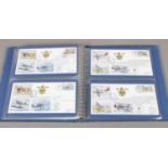 Royal Air Force 75th Anniversary - 1993 Special album of RAF (75th) series of First Day Covers. To