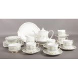 A Paragon 'Fiona' part tea set. Teapot, cups/saucers, plates etc