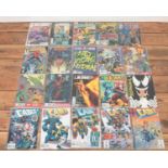 A collection of US Marvel & DC comic's. Electric Warrior, X-Men, Wildcats etc