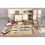 A large collection of ephemera relating to Warrent officer first class Samuel Mansell of the