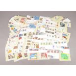 An extremely large quantity of postcards and first day covers. To include 90's Christmas examples,