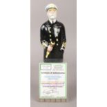 Lorna Bailey; 'Captain Smith' of the Titanic, Limited Edition 27/100. Signed to base, complete