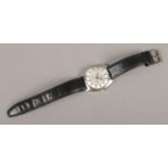 A Vintage Zenith mechanical wristwatch, with screw back and 17 jewel movement, stamped 2542, and