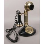A Paramount Collection Classic Series candlestick telephone.