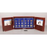 'The Longest Reigning Monarchs' coin collection display case for Queen Victoria and Queen