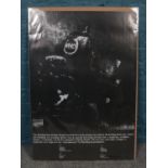 The Who Quadrophenia poster. H:89.5cm W:62.5cm.