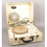 A vintage Philips 'Disc Jockey Major' (AG2121) portable record player