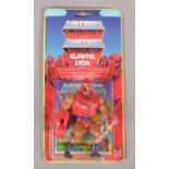 A boxed Mattel Masters of the Universe Clawful Etor action figure.