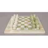 A Onyx Chess set. (full set)
