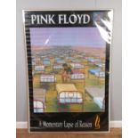 A large original promotional poster for Pink Floyd - A Momentary Lapse of Reason (155cm x 105cm).