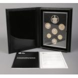 The Royal Mint: 2013 Commemorative Edition Coin Set. Seven coins, including £5 Coronation and £2 The