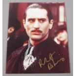Robert de Niro, autographed coloured photograph. (25.5cm x 20cm) No provenance