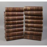 Sixteen volumes of Charles Dickens novels by Odhams Press Limited.