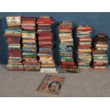 A large quantity of books. Including antique examples, story books, bibles, etc.