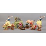 Ten boxed Snow White figurines, from the Walt Disney Classics Collection, with certificates. To