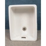 A Ceramic Royal Doulton Belfast Sink. H:25.5cm W:61.5cm D: 20cm. Stamped Royal Doulton to the base.